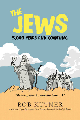 The Jews: 5,000 Years and Counting book cover by Rob Kutner