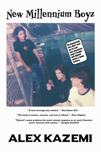 New Millennium Boyz book cover by Alex Kazemi