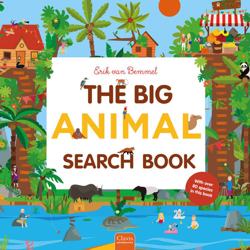 The Big Animal Search Book book cover by Erik van Bemmel