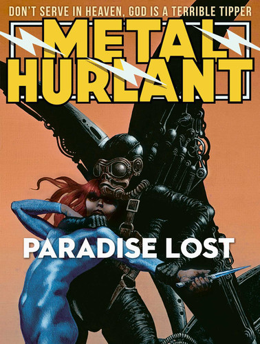 Metal Hurlant: Paradise Lost (Metal Hurlant) book cover by Moebius