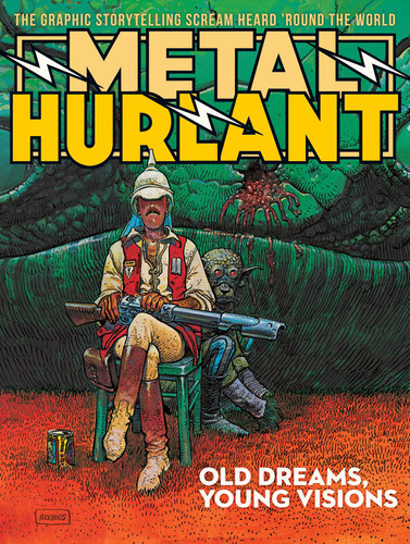 Metal Hurlant: Old Dreams, Young Visions (Metal Hurlant) book cover by Brian Michael Bendis, Matt Fraction, Nicole Claveloux, James Stokoe, Karla Pacheco