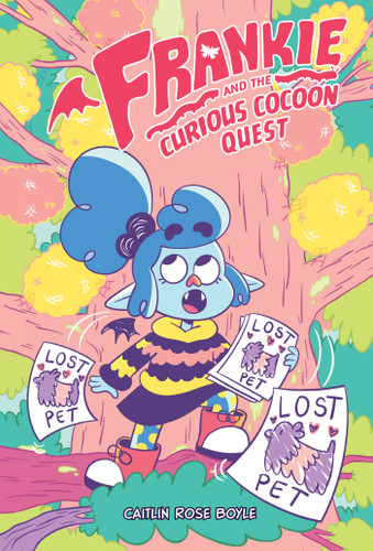 Frankie and the Curious Cocoon Quest (Frankie) book cover by Caitlin Rose Boyle