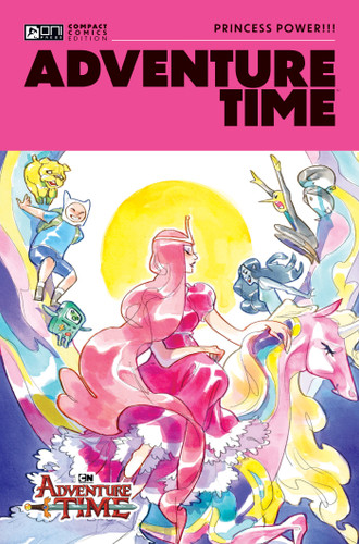 Adventure Time Compact Edition: Princess Power!!! (Adventure Time) book cover by Ryan North, Mariko Tamaki, Delilah S. Dawson