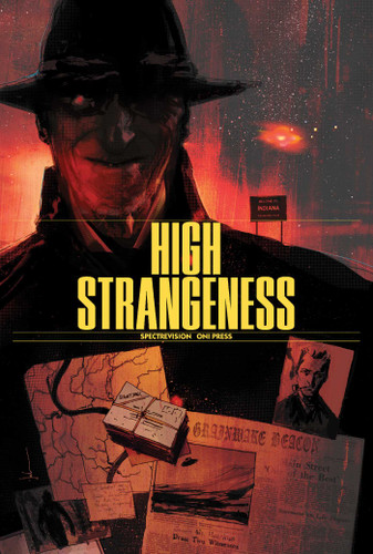High Strangeness Deluxe Edition (High Strangeness) book cover by Daniel Noah, Christopher Condon, Zac Thompson, Christopher Cantwell, Cecil Castellucci, Christian Ward