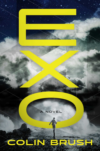 Exo: A Novel book cover by Colin Brush
