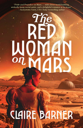 The Red Woman on Mars: A Novel book cover by Claire Barner