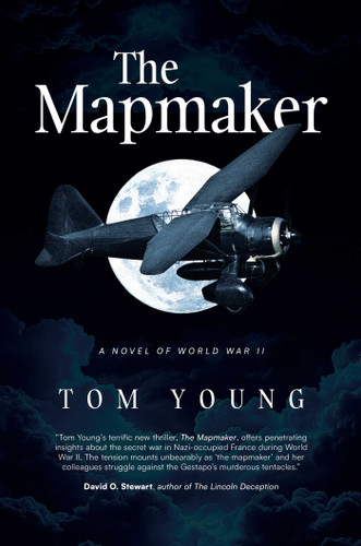 The Mapmaker: A Novel of World War II book cover by Tom Young