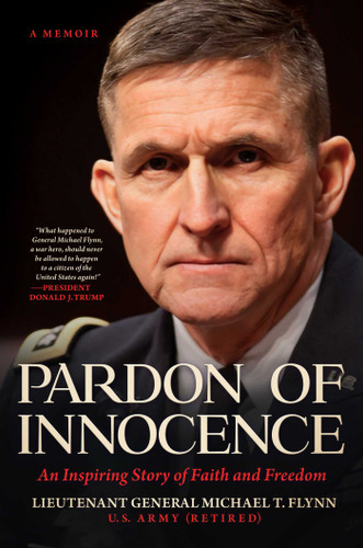 Pardon of Innocence: An Inspiring Story of Faith and Freedom book cover by Michael T. Flynn