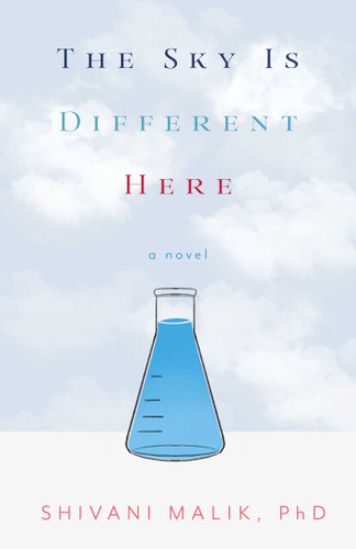 The Sky is Different Here: A Novel book cover by Shivani Malik, PhD