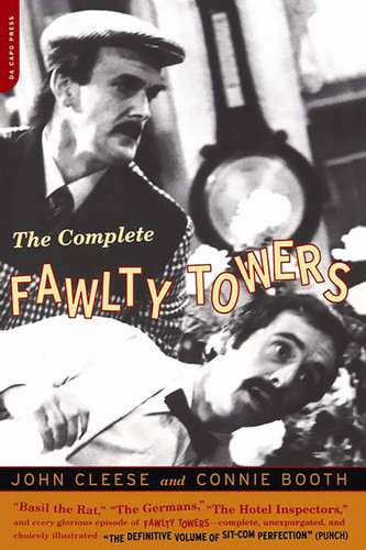 The Complete Fawlty Towers book cover by Connie Booth, John Cleese