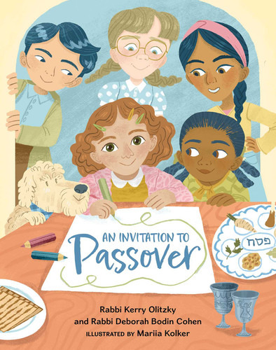 An Invitation to Passover book cover by Rabbi Kerry Olitzky, Rabbi Deborah Bodin Cohen