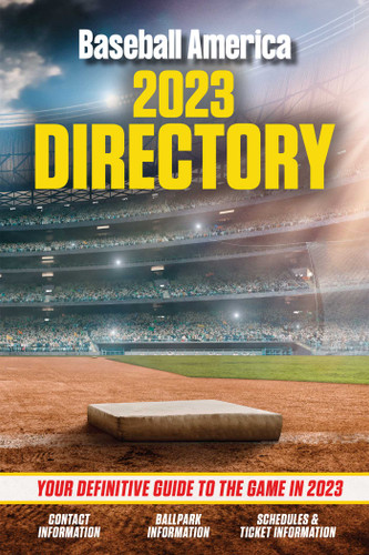 Baseball America 2023 Directory book cover by 
