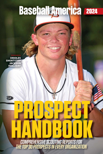 Baseball America 2024 Prospect Handbook book cover by 