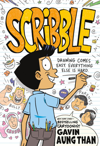 Scribble: A Graphic Novel book cover by Gavin Aung Than