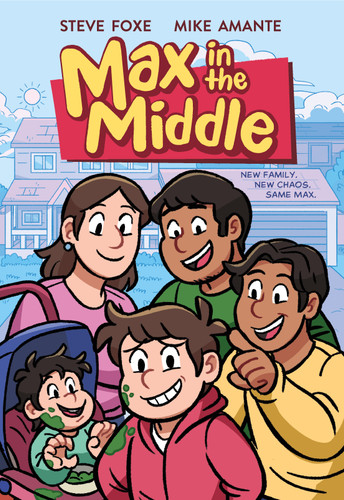 Max in the Middle: A Graphic Novel (Max in the Middle #1) book cover by Steve Foxe