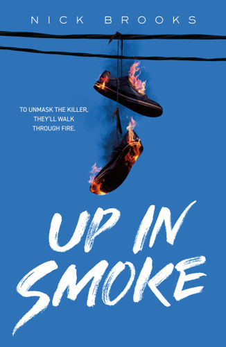 Up in Smoke book cover by Nick Brooks