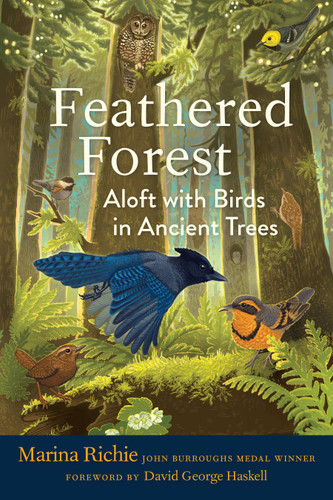 Feathered Forest: Aloft with Birds in Ancient Trees book cover by Marina Richie