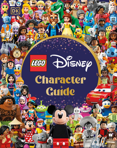 LEGO Disney Character Guide (Library Edition) book cover by DK
