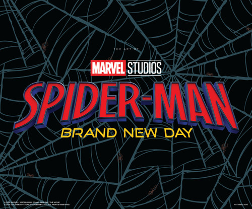 Spider-Man: Brand New Day - The Art Of The Movie book cover by Jess Harrold