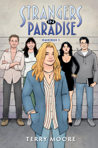 Strangers in Paradise Omnibus Volume 1 (Strangers in Paradise) book cover by Terry Moore
