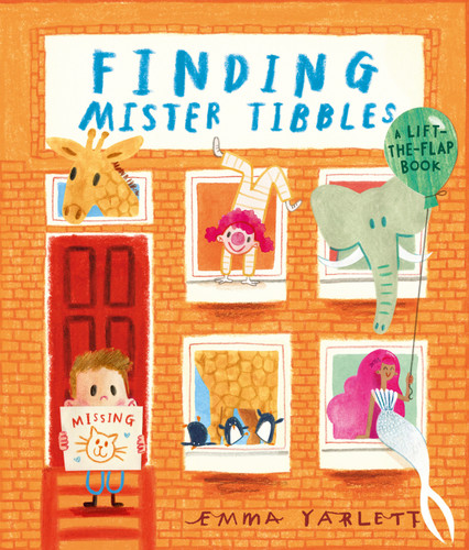 Finding Mister Tibbles book cover by Emma Yarlett