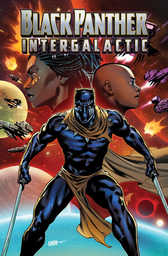 Black Panther: Intergalactic (BLACK PANTHER: INTERGALACTIC) book cover by Victor LaValle