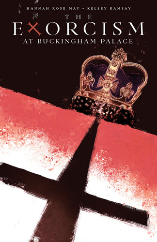 The Exorcism at Buckingham Palace book cover by Hannah Rose May
