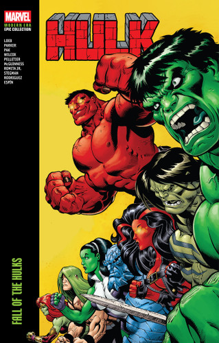 Hulk Modern Era Epic Collection: Fall Of The Hulks book cover by Jeph Loeb, Greg Pak