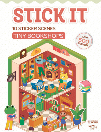 Stick it - Tiny Bookshops book cover by Clémentine Derodit