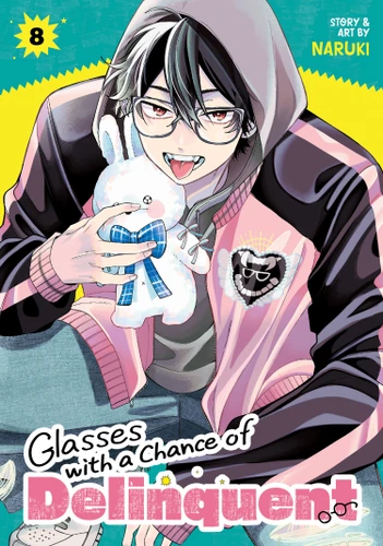 Glasses with a Chance of Delinquent Vol. 8 (Glasses With a Chance of Delinquent) book cover by Naruki