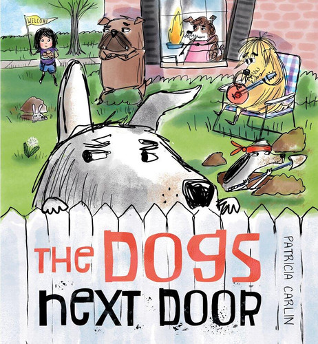 The Dogs Next Door book cover by Patricia Carlin