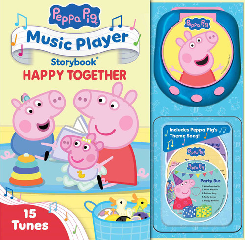 Peppa Pig: Happy Together (Music Player Storybook) book cover by Meredith Rusu