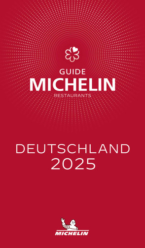 Guide Deutschland 2025 book cover by Michelin