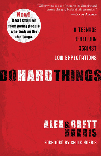 Do Hard Things: A Teenage Rebellion Against Low Expectations book cover by Alex Harris, Brett Harris