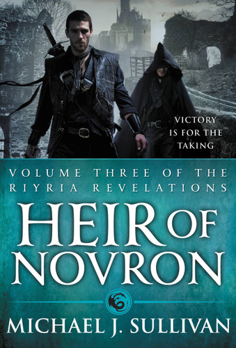Heir of Novron (The Riyria Revelations #3) book cover by Michael J. Sullivan