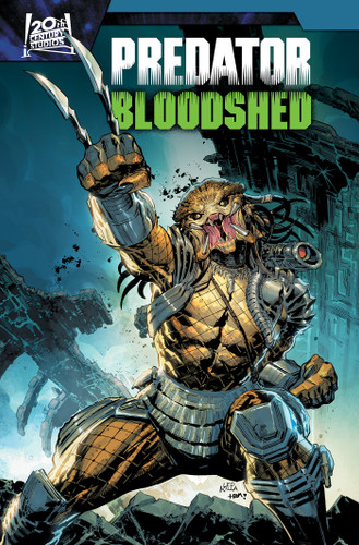 Predator: Bloodshed (PREDATOR: BLOODSHED) book cover by Jordan Morris