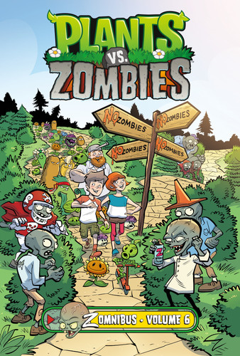 Plants vs. Zombies Zomnibus Volume 6 (Plants vs. Zombies) book cover by Paul Tobin