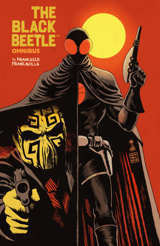 The Black Beetle Omnibus book cover by Francesco Francavilla