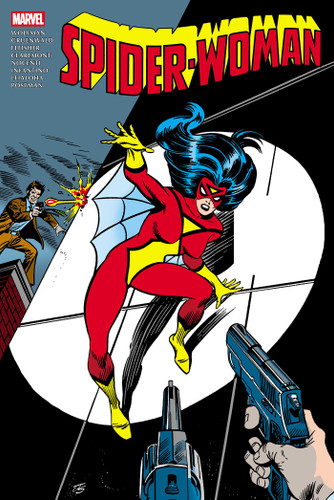 Spider-Woman Omnibus Joe Sinnott Cover book cover by Marv Wolfman, Mark Gruenwald