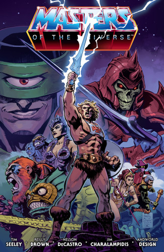 He-Man and the Masters of the Universe Volume 2: The Battle of Snake Mountain (Masters of the Universe) book cover by Tim Seeley