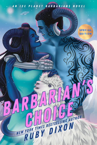 Barbarian's Choice (Ice Planet Barbarians) book cover by Ruby Dixon