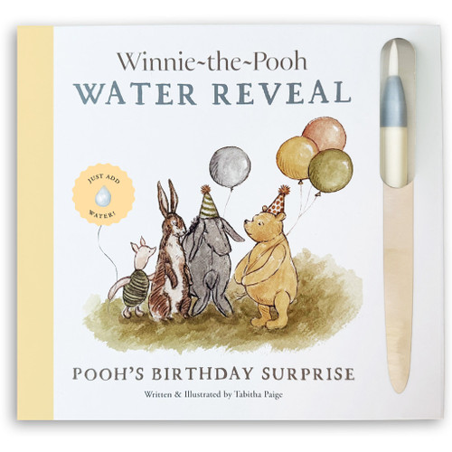 Winnie-the-Pooh: Pooh's Birthday Surprise: A Water Reveal Book (Tabitha Paige Children's Book Series) book cover by Tabitha Paige, M.S., CCC-SLP