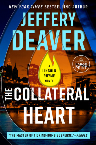 The Collateral Heart (Lincoln Rhyme Novel) book cover by Jeffery Deaver