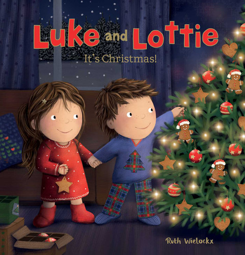 Luke and Lottie. It's Christmas! (Luke and Lottie) book cover by Ruth Wielockx
