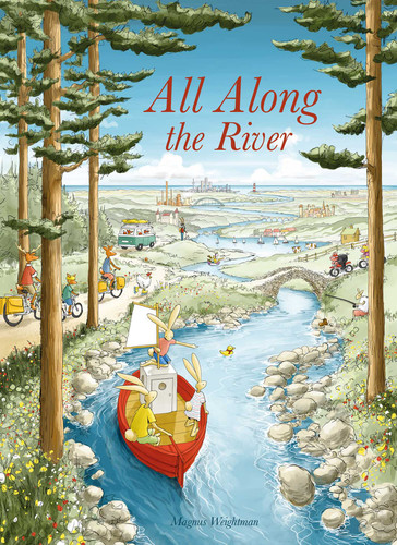 All Along the River book cover by Magnus Weightman