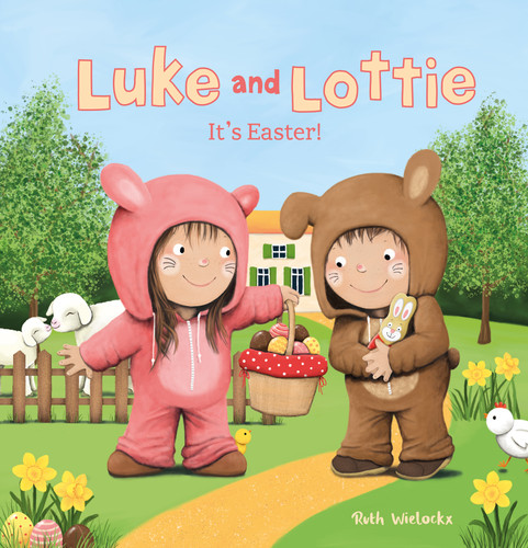 Luke and Lottie. It's Easter! (Luke and Lottie) book cover by Ruth Wielockx