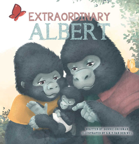 Extraordinary Albert book cover by Bonnie Grubman