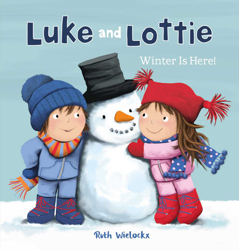 Luke and Lottie. Winter Is Here! book cover by Ruth Wielockx
