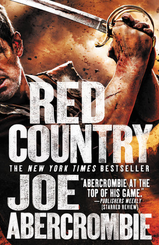 Red Country book cover by Joe Abercrombie