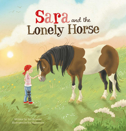 Sara and the Lonely Horse book cover by Jim Stramler